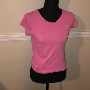 Pink Ralph Lauren T shirt